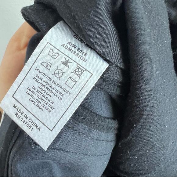 Ch. 2139 3207 Pants Structured Cotton High Waist Slacks 34 - Picture 6 of 10